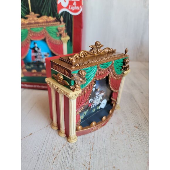 Carlton cards 1999 phantom of the Opera vintage music light up ornament Xmas - Picture 2 of 7